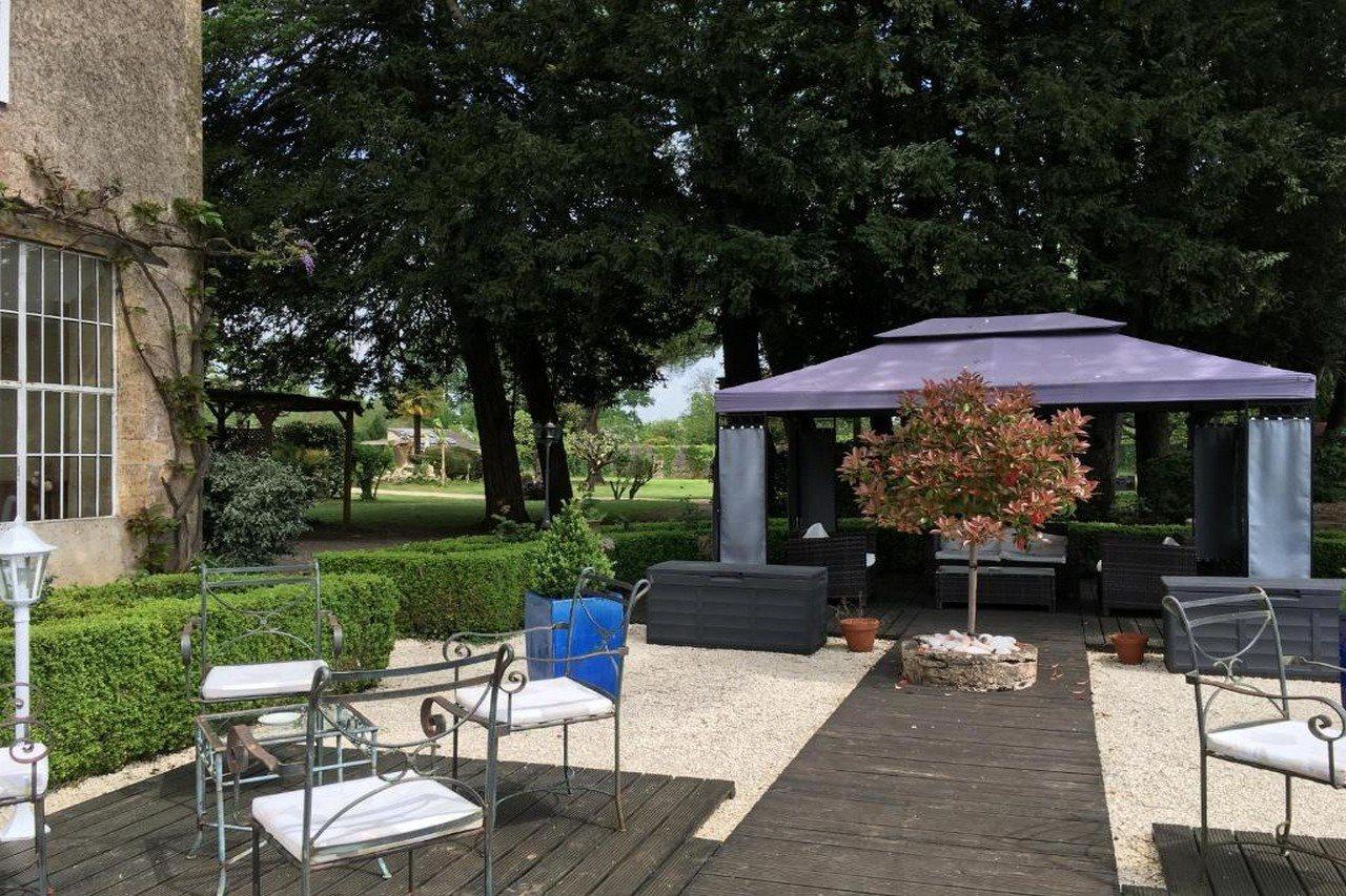 La Roseraie Hotel Restaurant Монтіньяк Екстер'єр фото